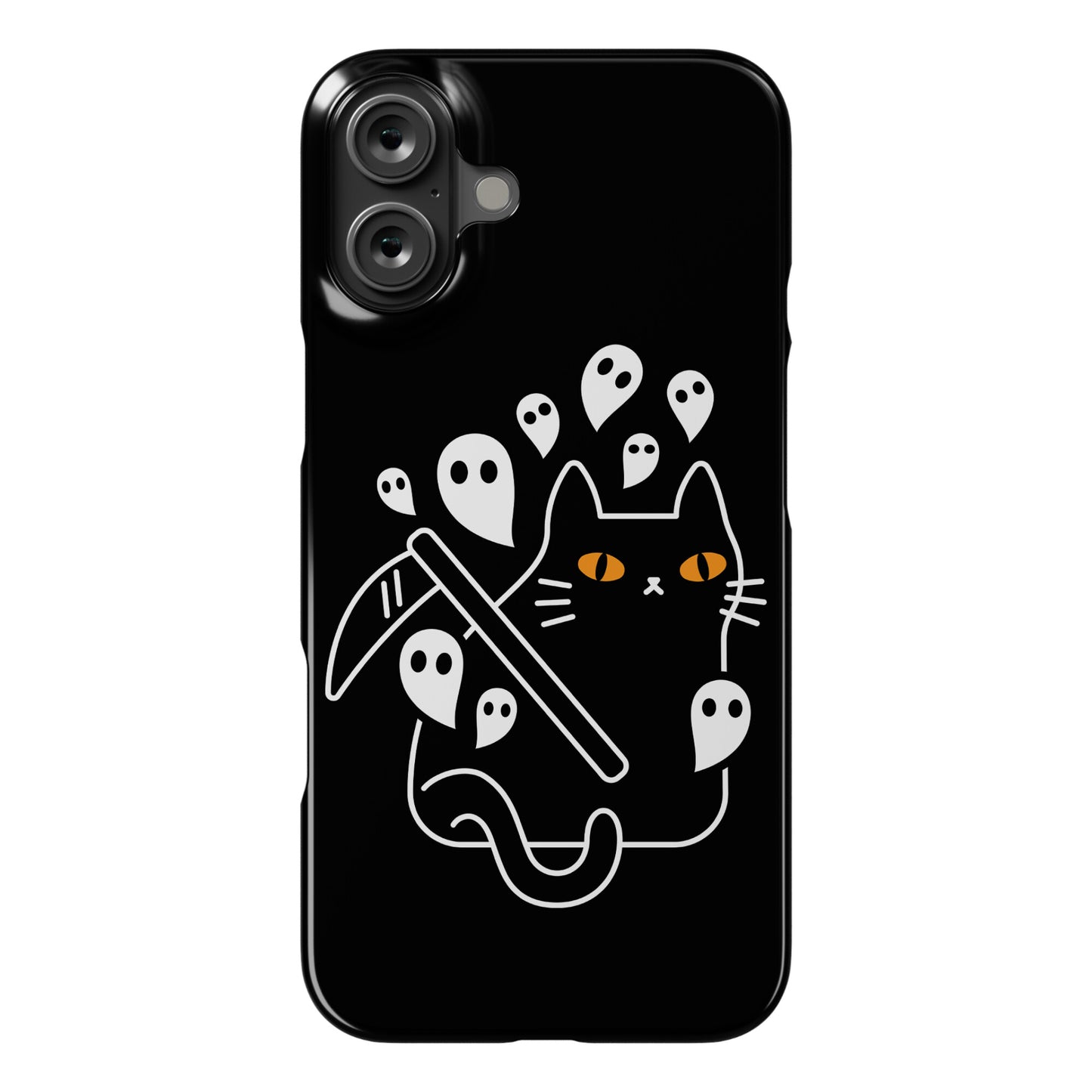 Nine Lives Reaper Cat Phone Case