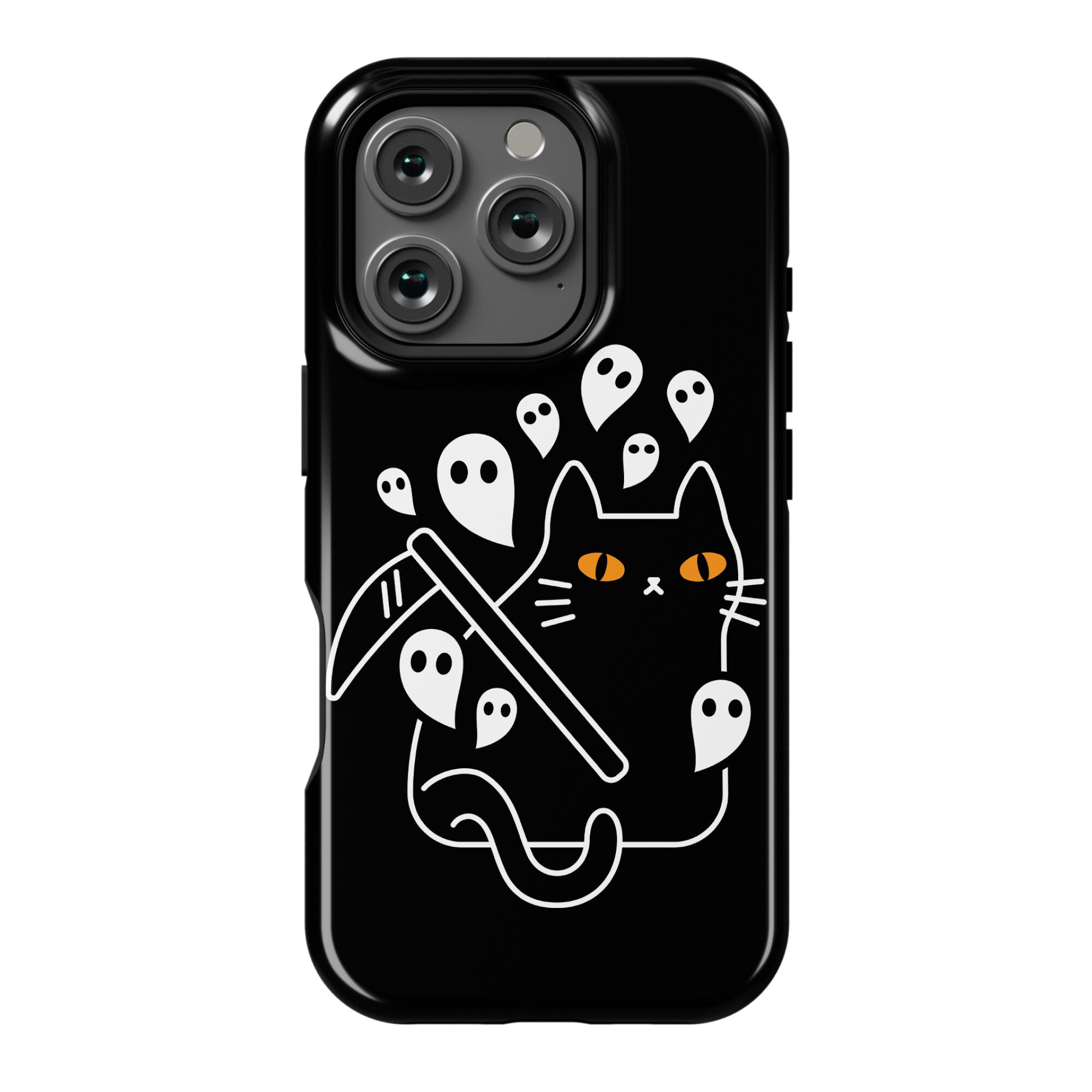 Nine Lives Reaper Cat Phone Case