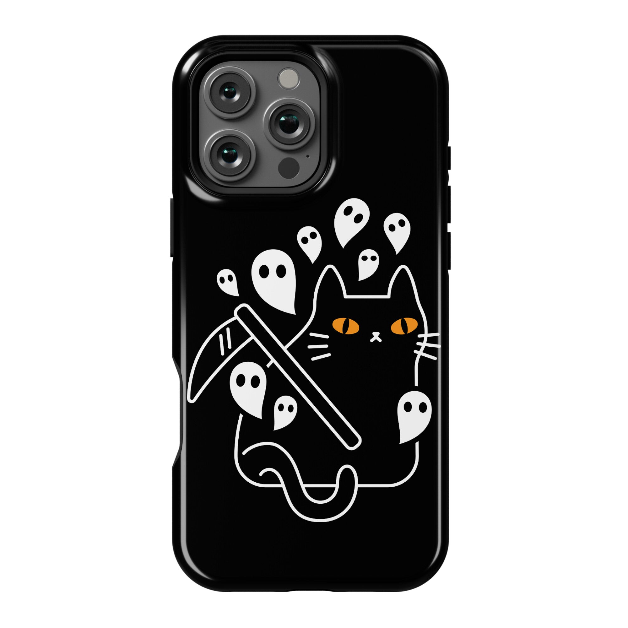Nine Lives Reaper Cat Phone Case