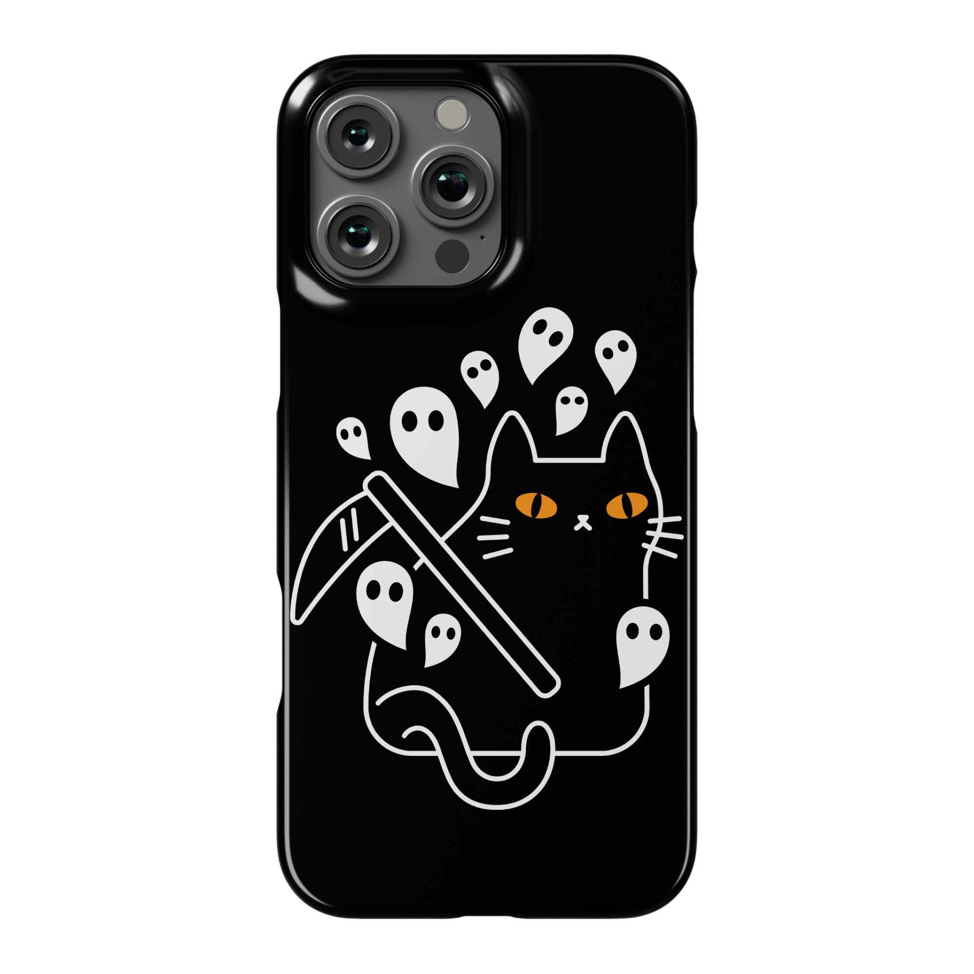 Nine Lives Reaper Cat Phone Case