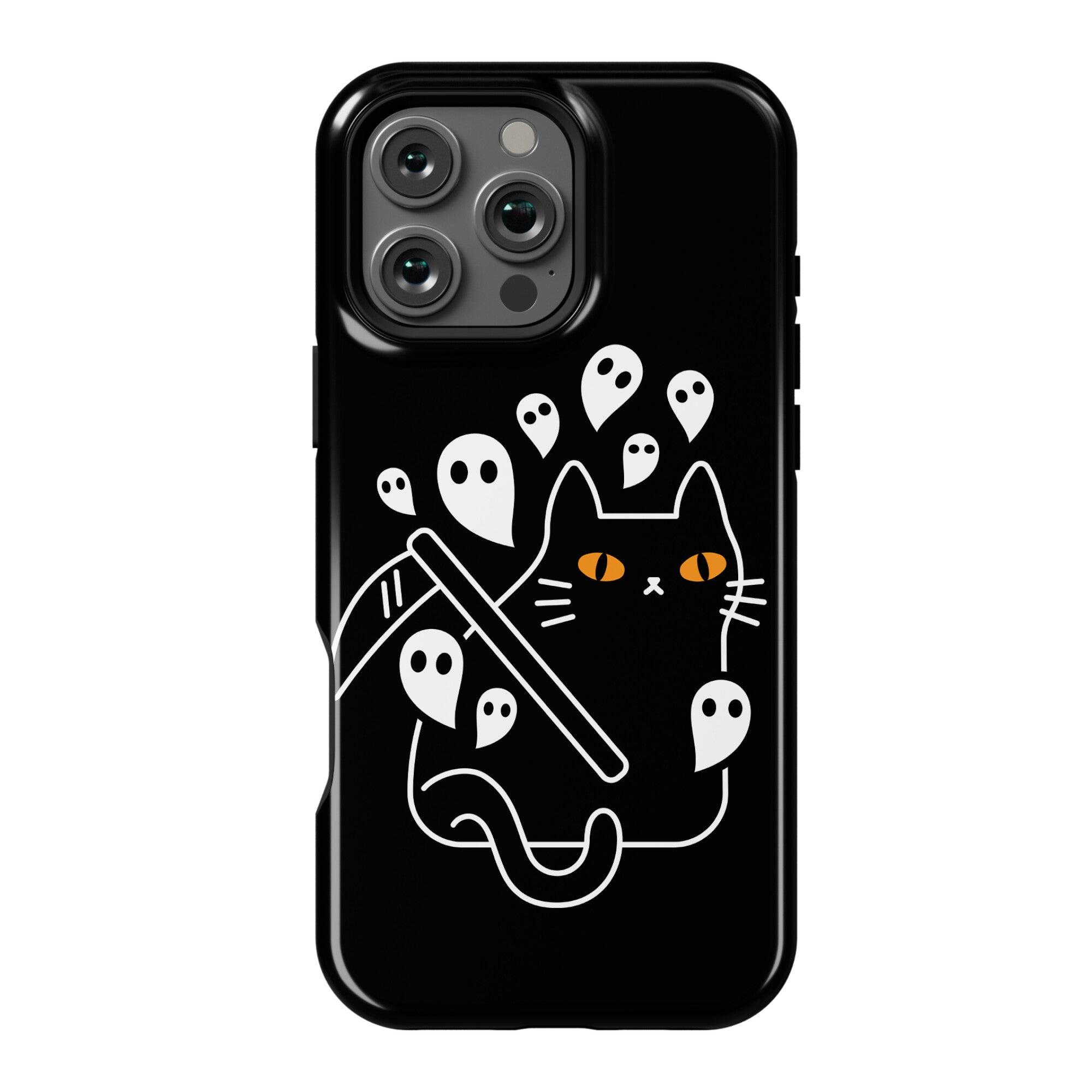 Nine Lives Reaper Cat Phone Case