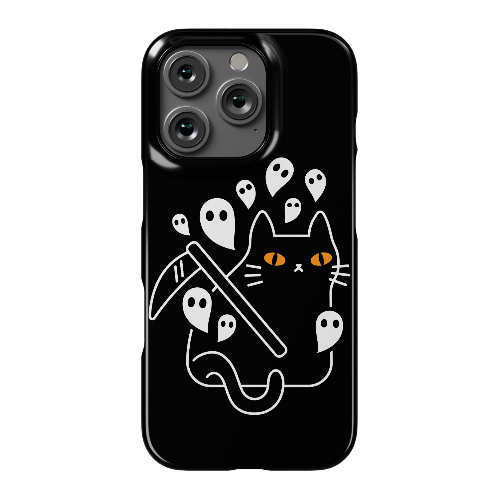 Nine Lives Reaper Cat Phone Case