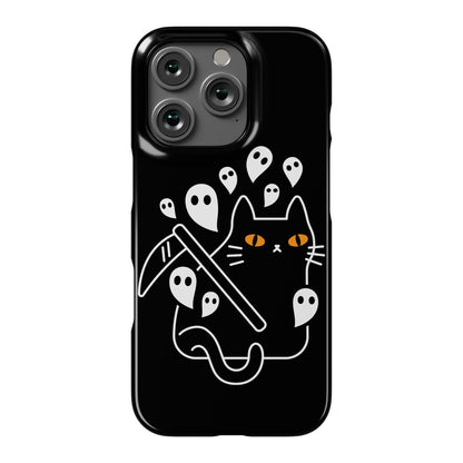 Nine Lives Reaper Cat Phone Case