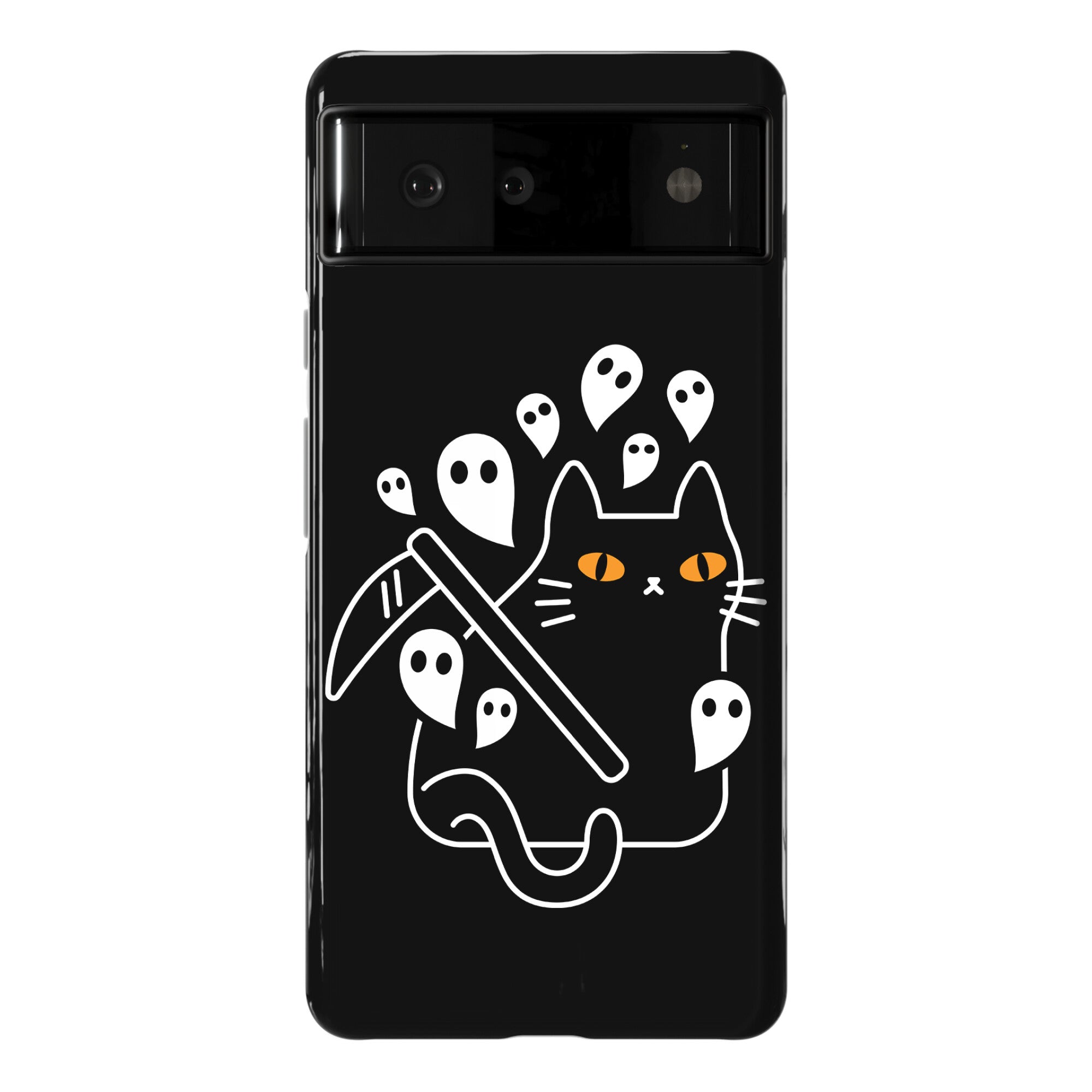 Nine Lives Reaper Cat Phone Case