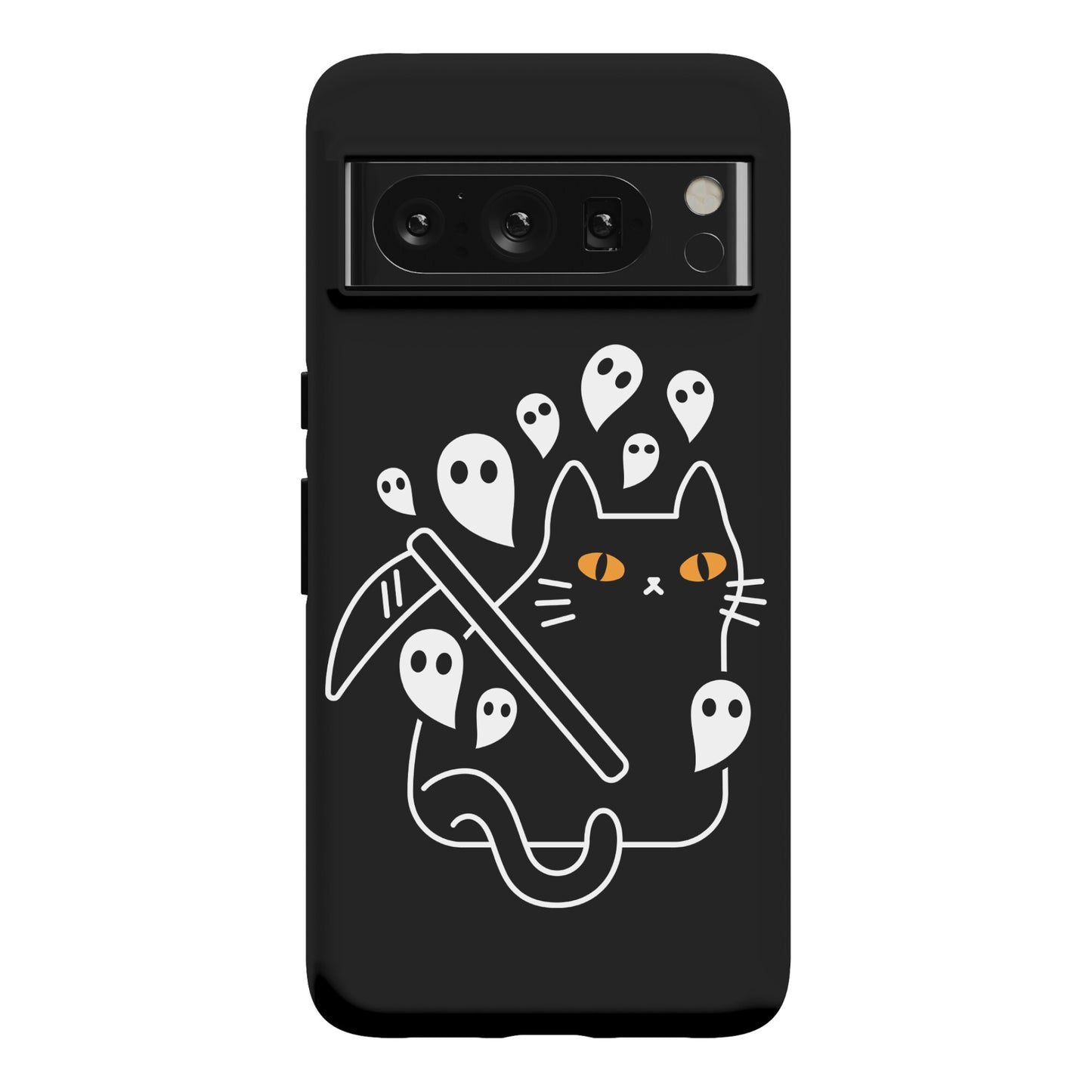 Nine Lives Reaper Cat Phone Case