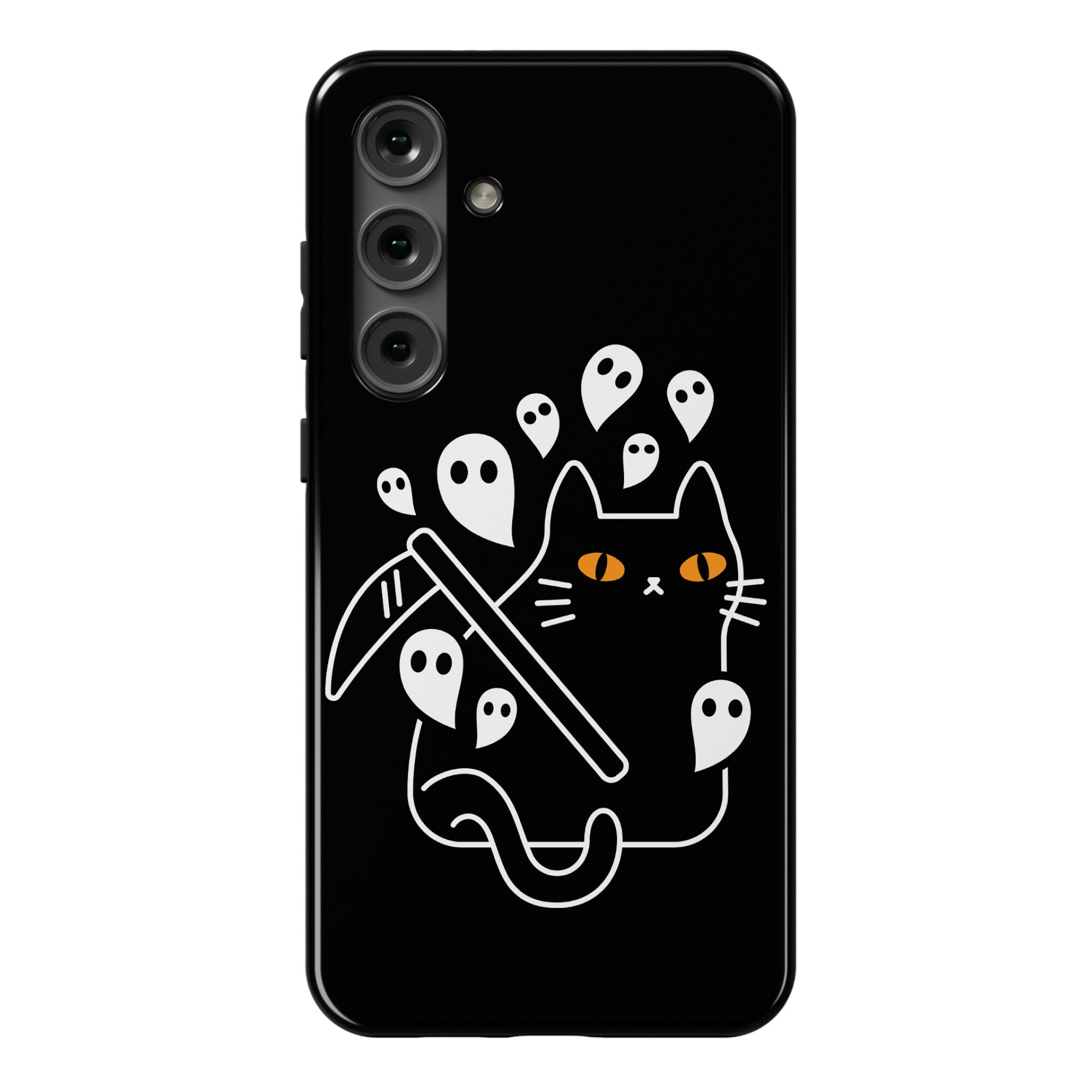 Nine Lives Reaper Cat Phone Case
