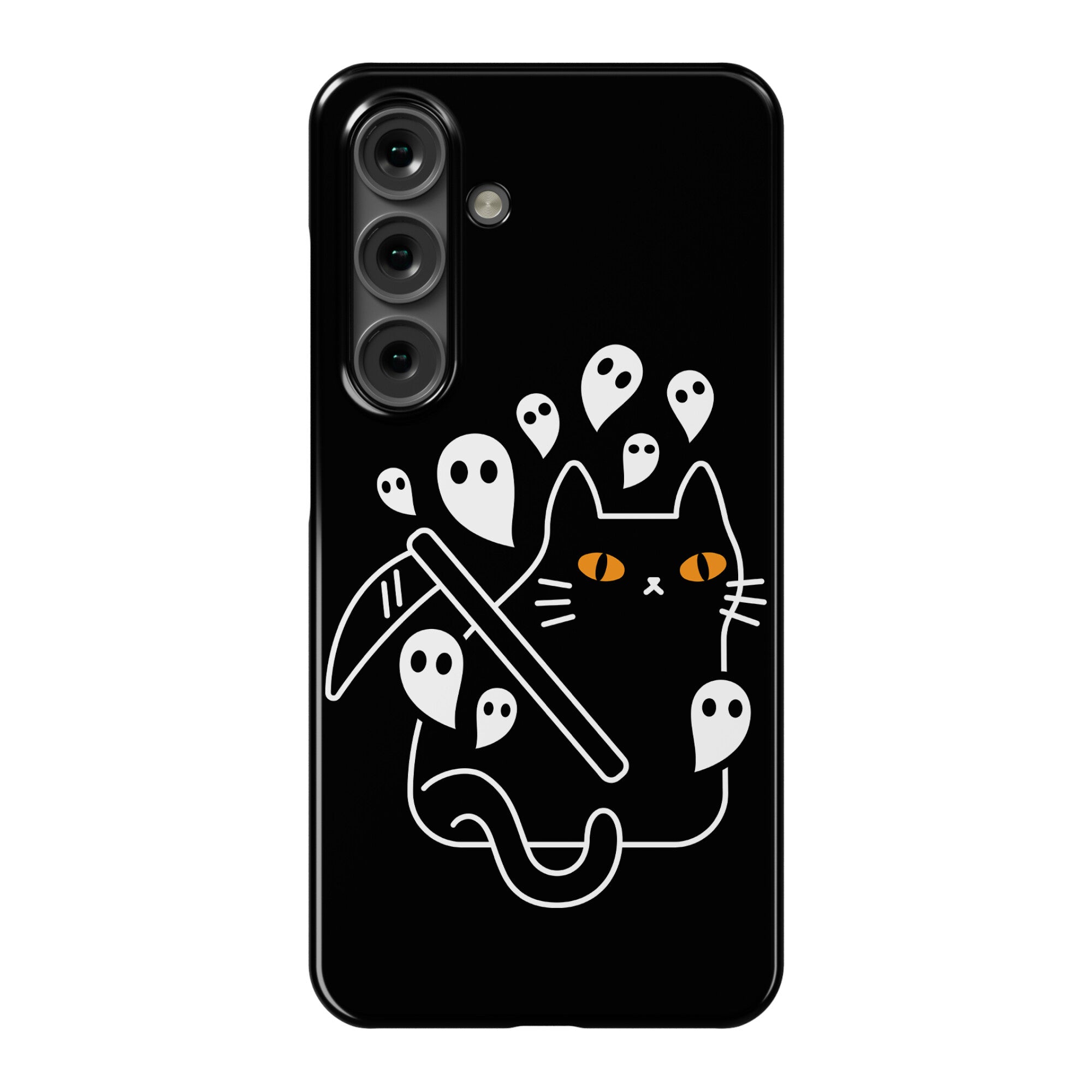 Nine Lives Reaper Cat Phone Case