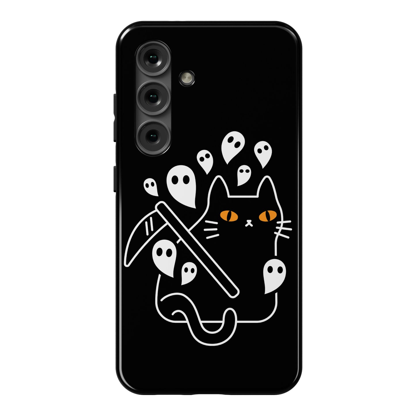 Nine Lives Reaper Cat Phone Case