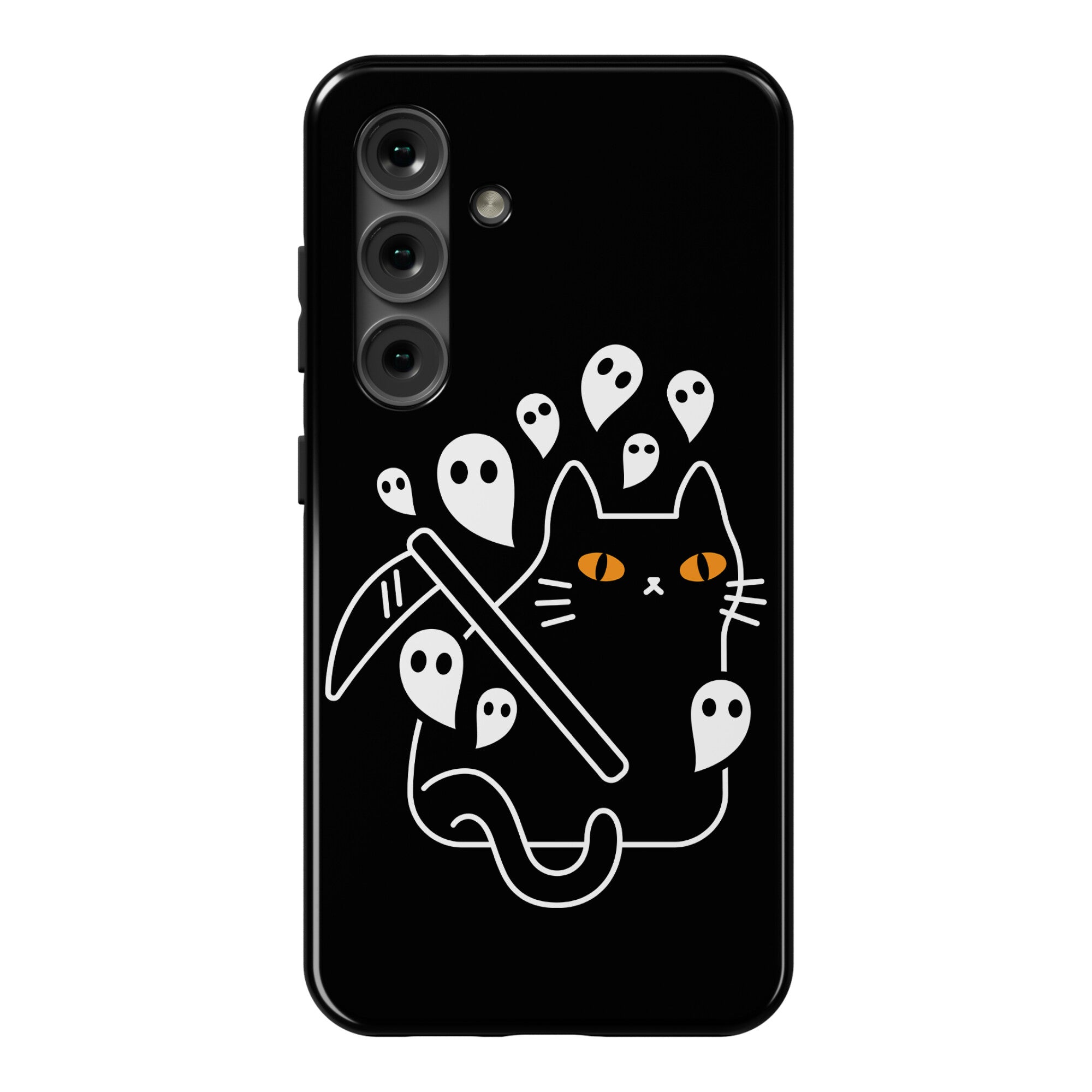 Nine Lives Reaper Cat Phone Case