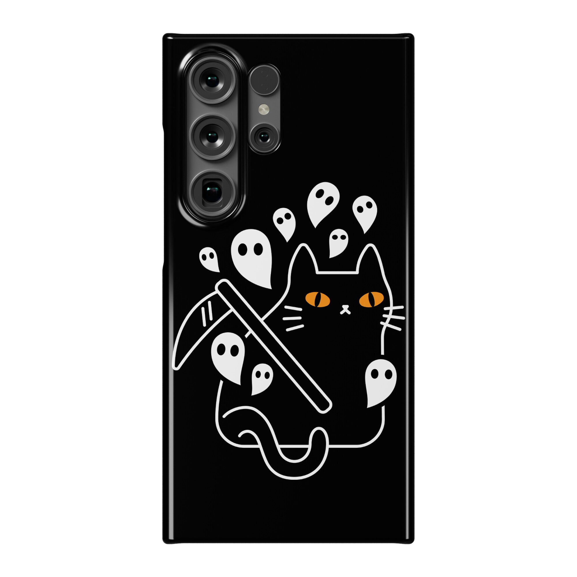 Nine Lives Reaper Cat Phone Case