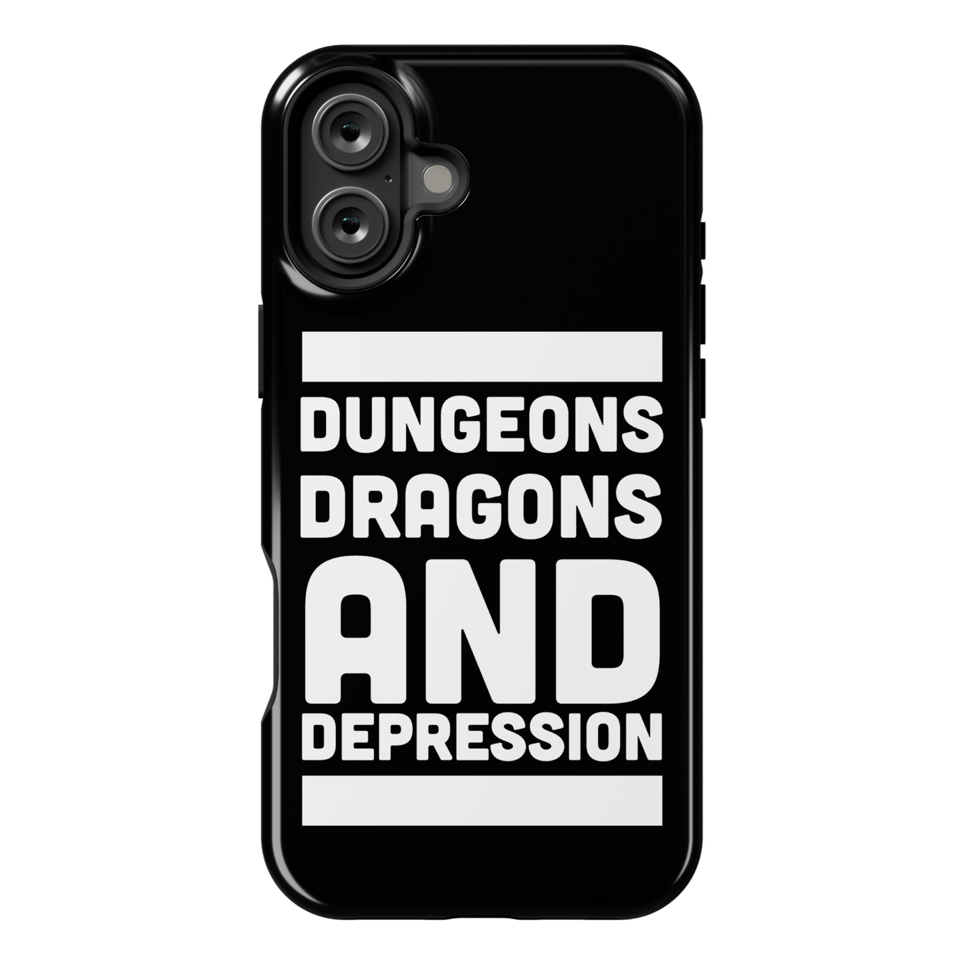 Dungeons, Dragons and Depression  Phone Case