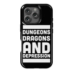 Dungeons, Dragons and Depression  Phone Case