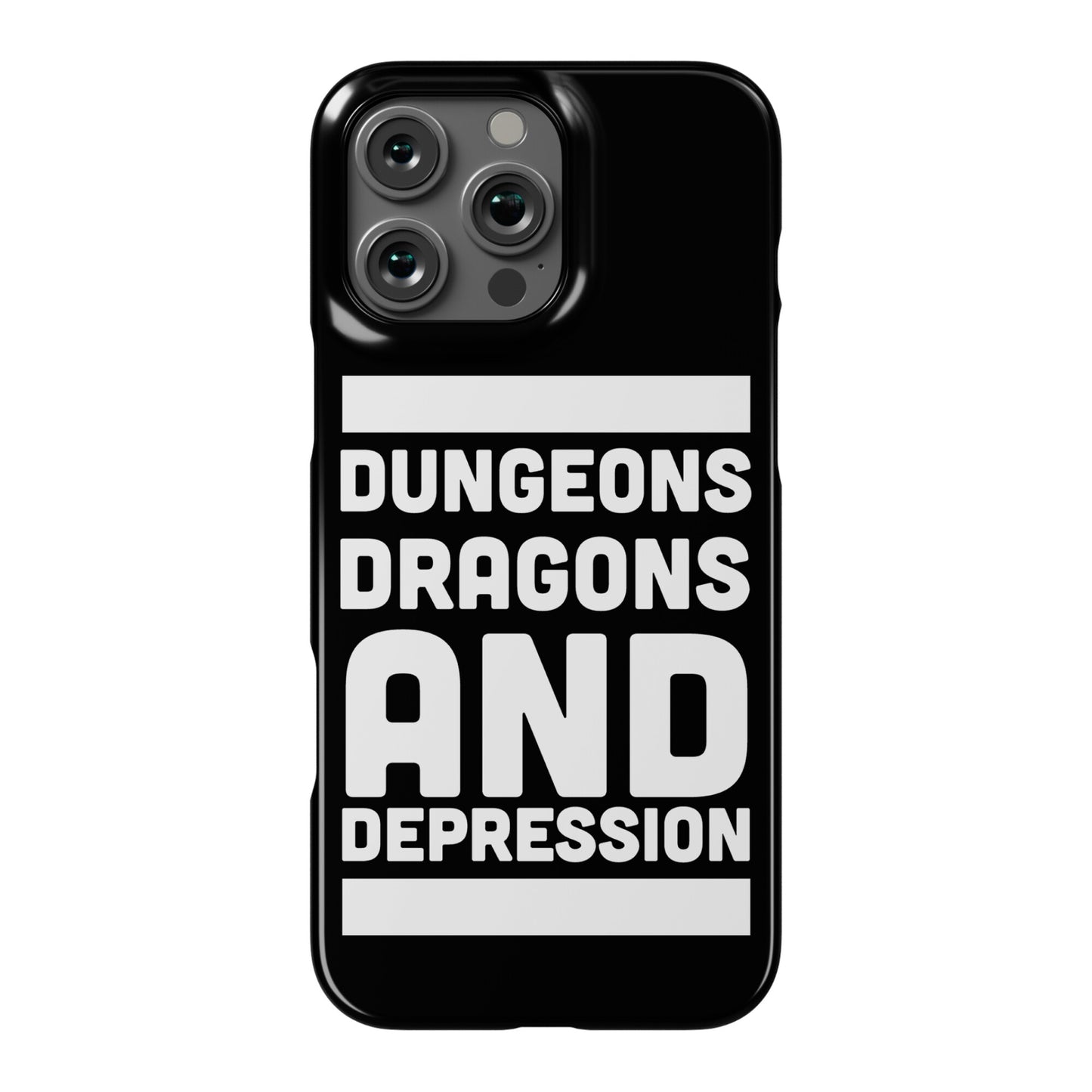 Dungeons, Dragons and Depression  Phone Case