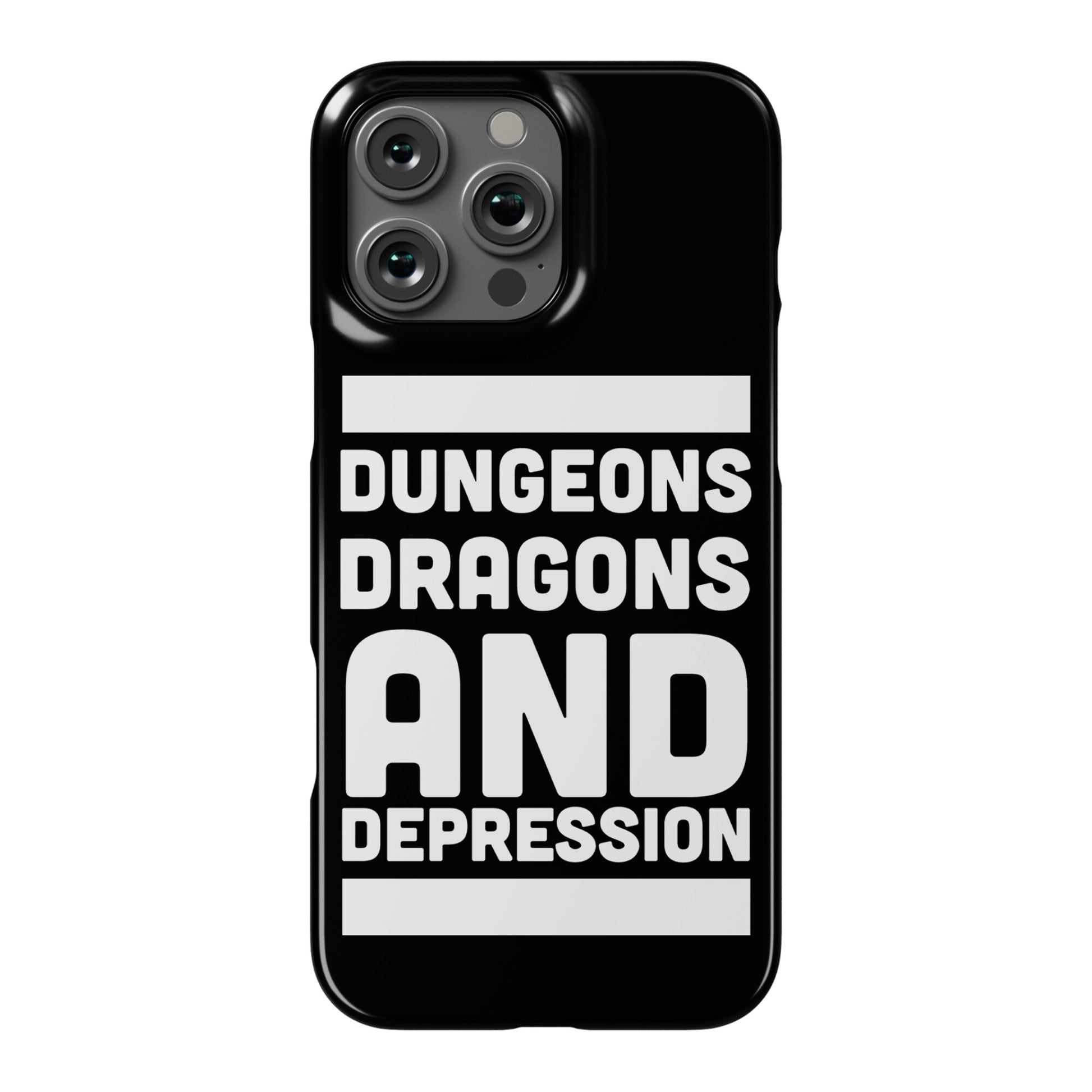 Dungeons, Dragons and Depression  Phone Case