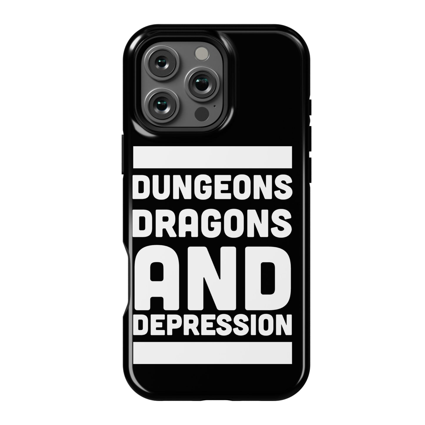 Dungeons, Dragons and Depression  Phone Case