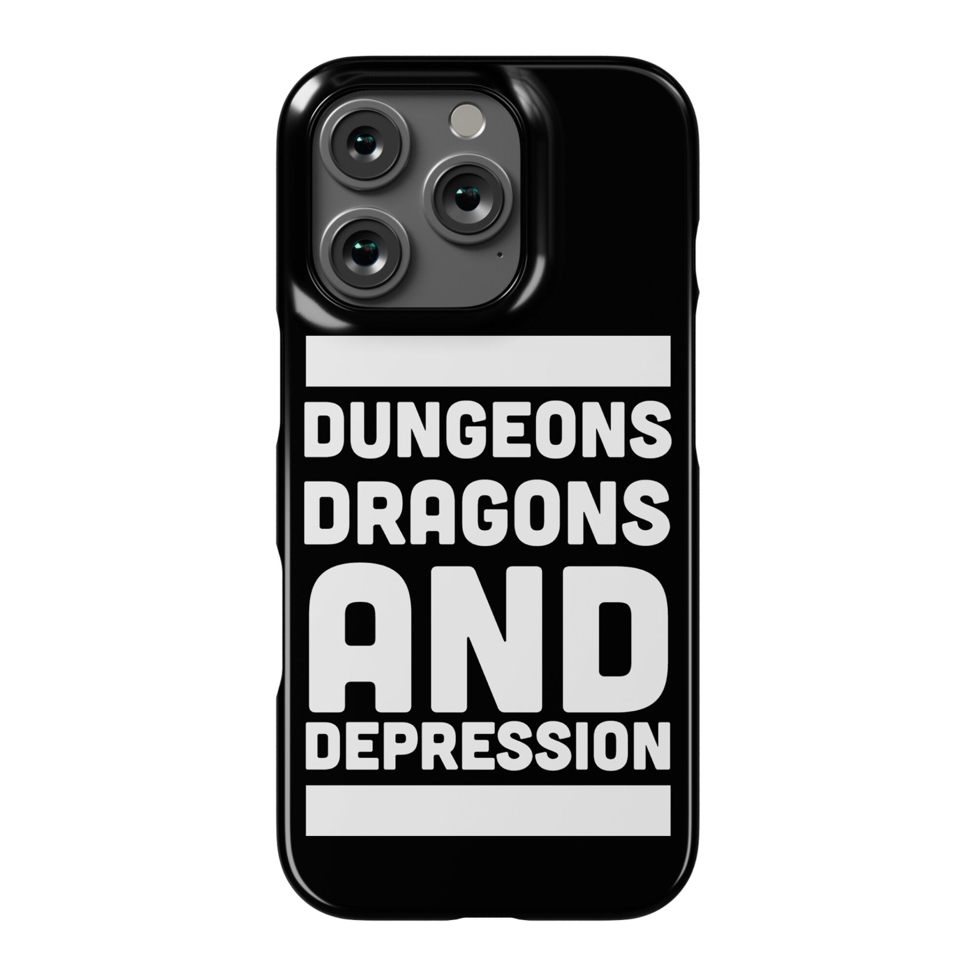 Dungeons, Dragons and Depression  Phone Case