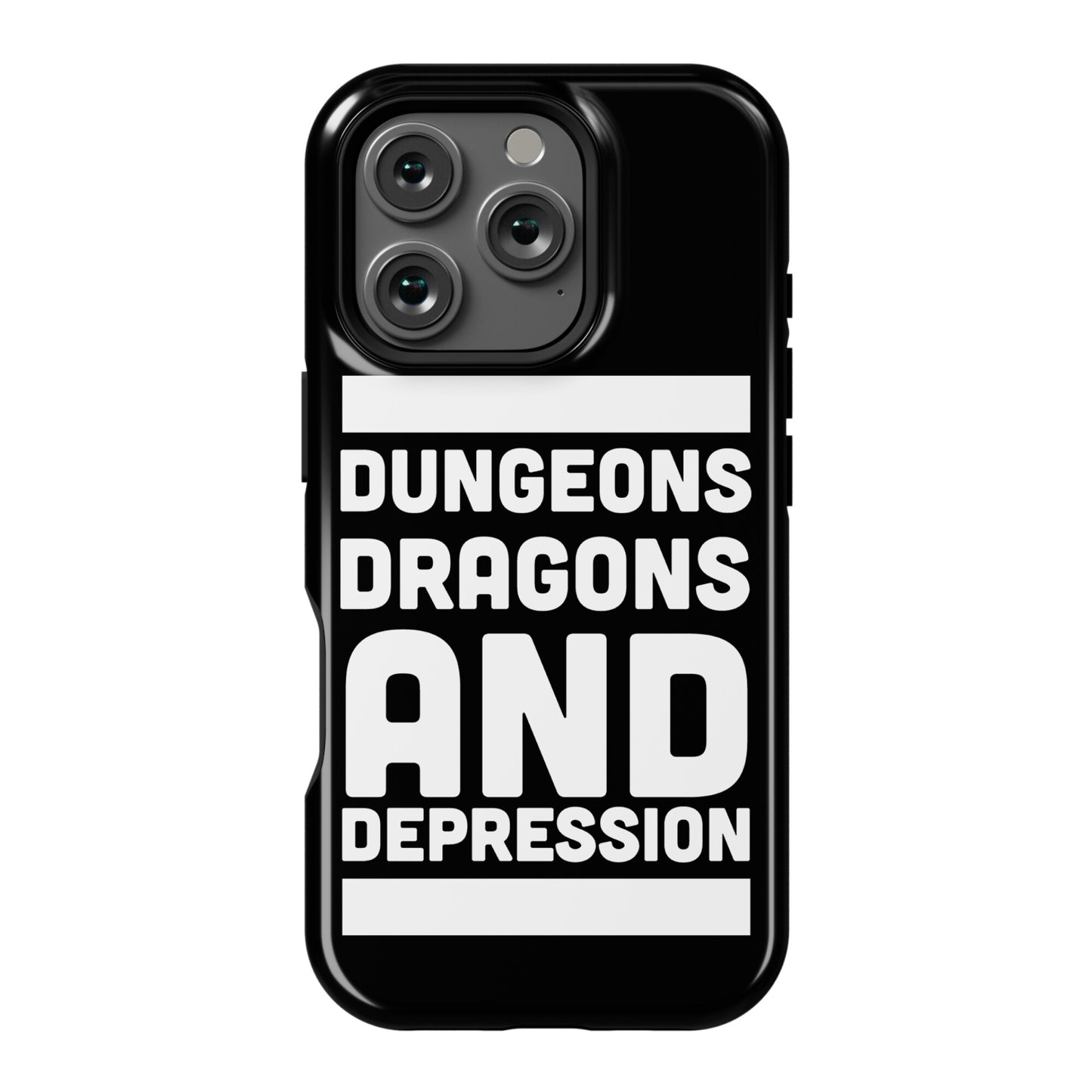 Dungeons, Dragons and Depression  Phone Case