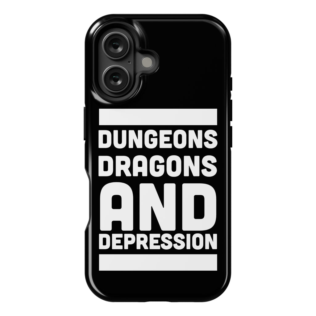Dungeons, Dragons and Depression  Phone Case