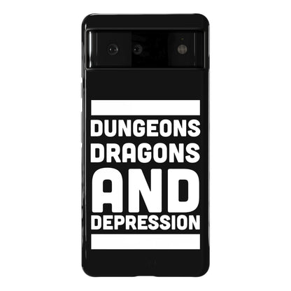 Dungeons, Dragons and Depression  Phone Case