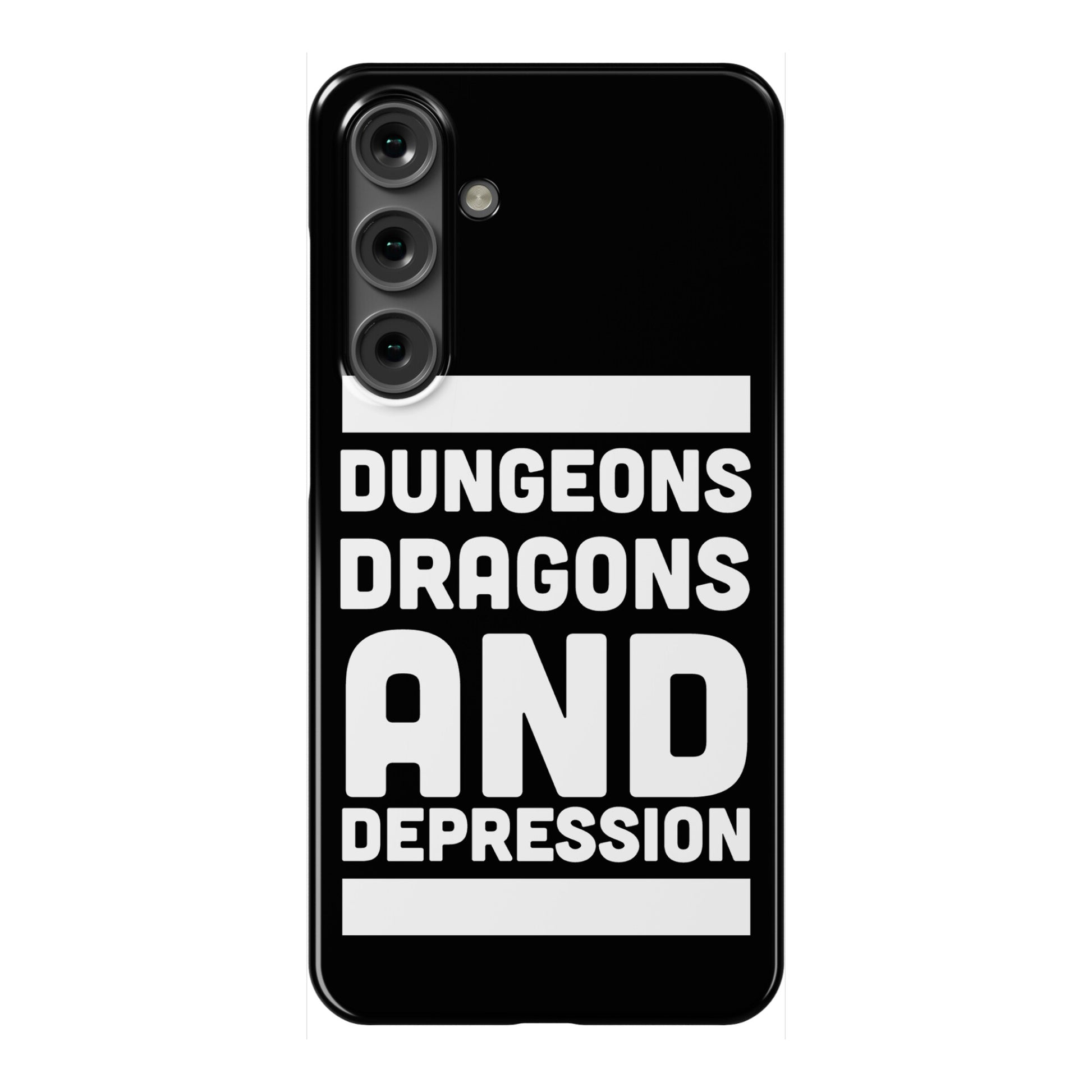 Dungeons, Dragons and Depression  Phone Case