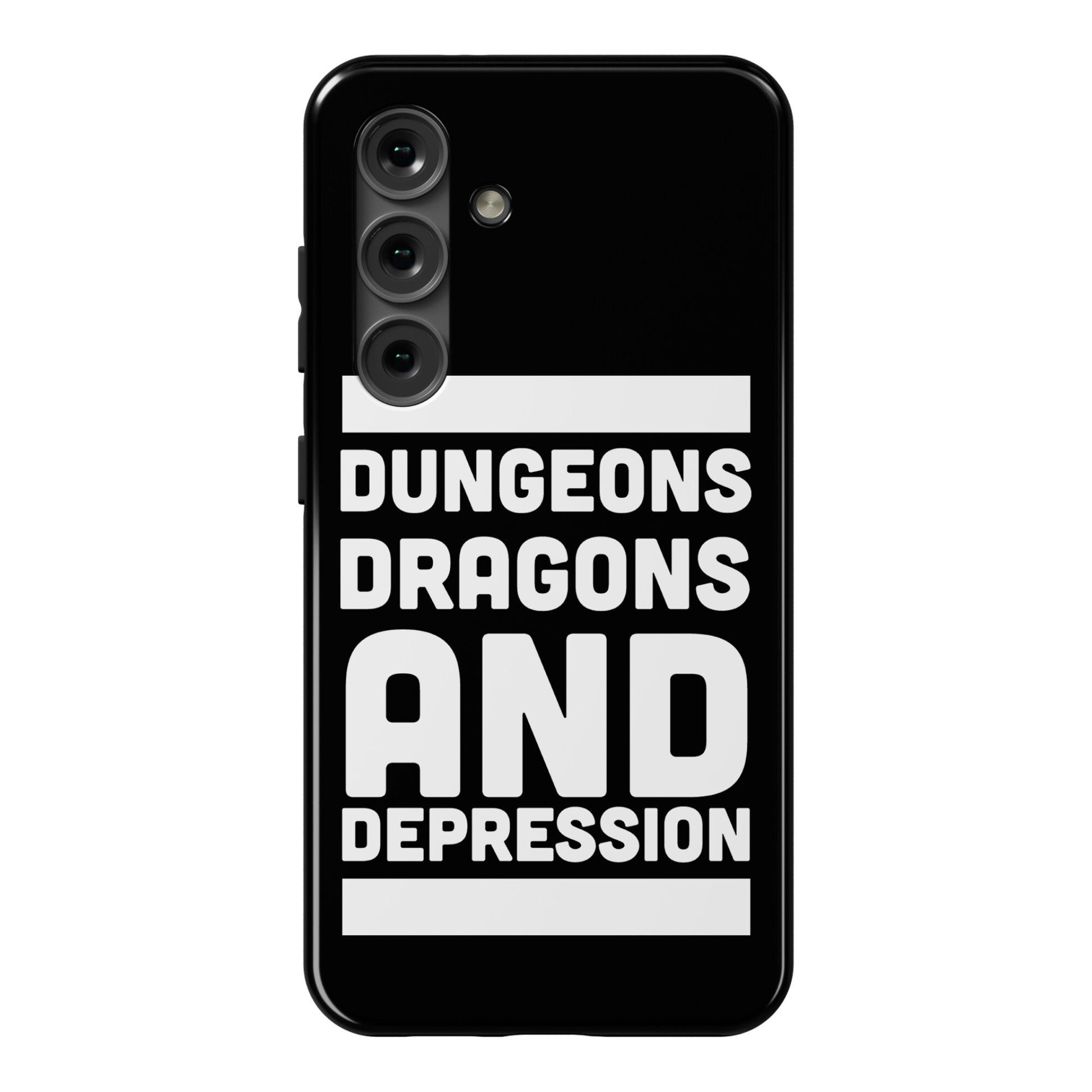 Dungeons, Dragons and Depression  Phone Case