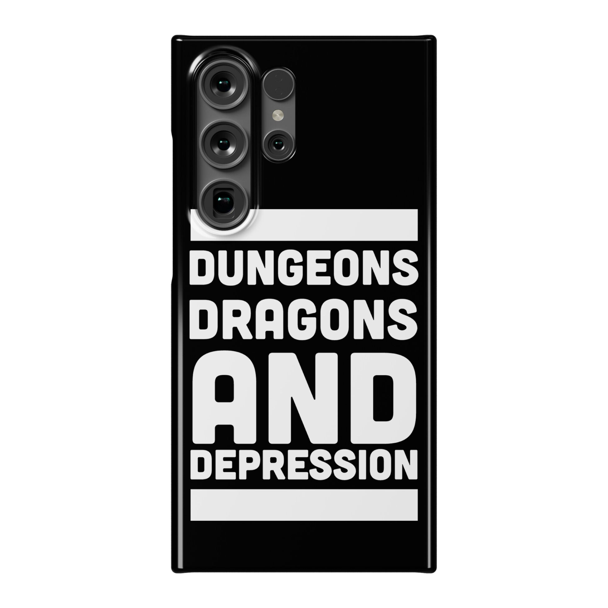 Dungeons, Dragons and Depression  Phone Case