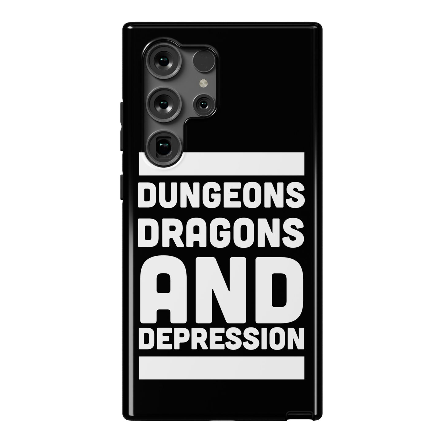 Dungeons, Dragons and Depression  Phone Case