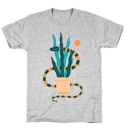 Snake in a Snake Plant T-Shirt