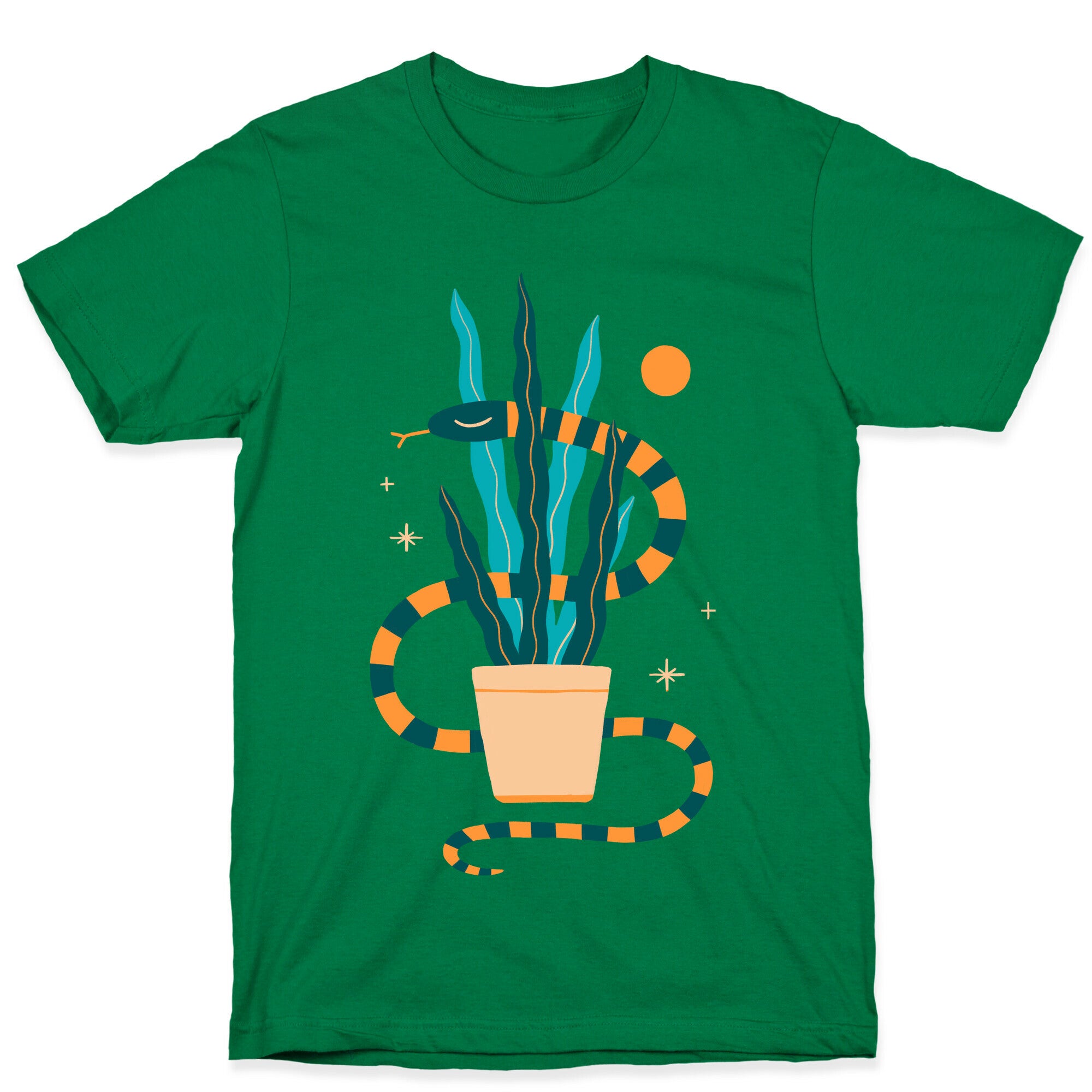 Snake in a Snake Plant T-Shirt
