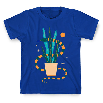 Snake in a Snake Plant T-Shirt