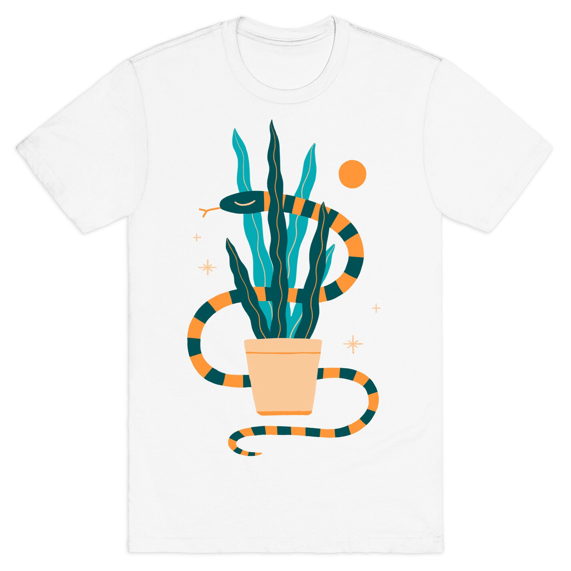Snake in a Snake Plant T-Shirt