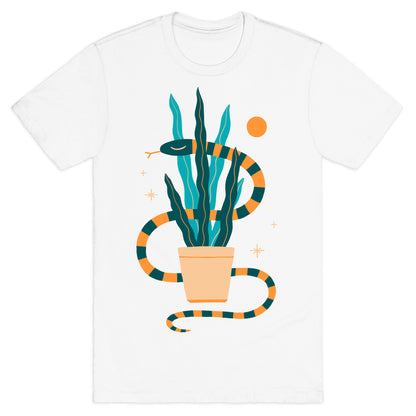 Snake in a Snake Plant T-Shirt