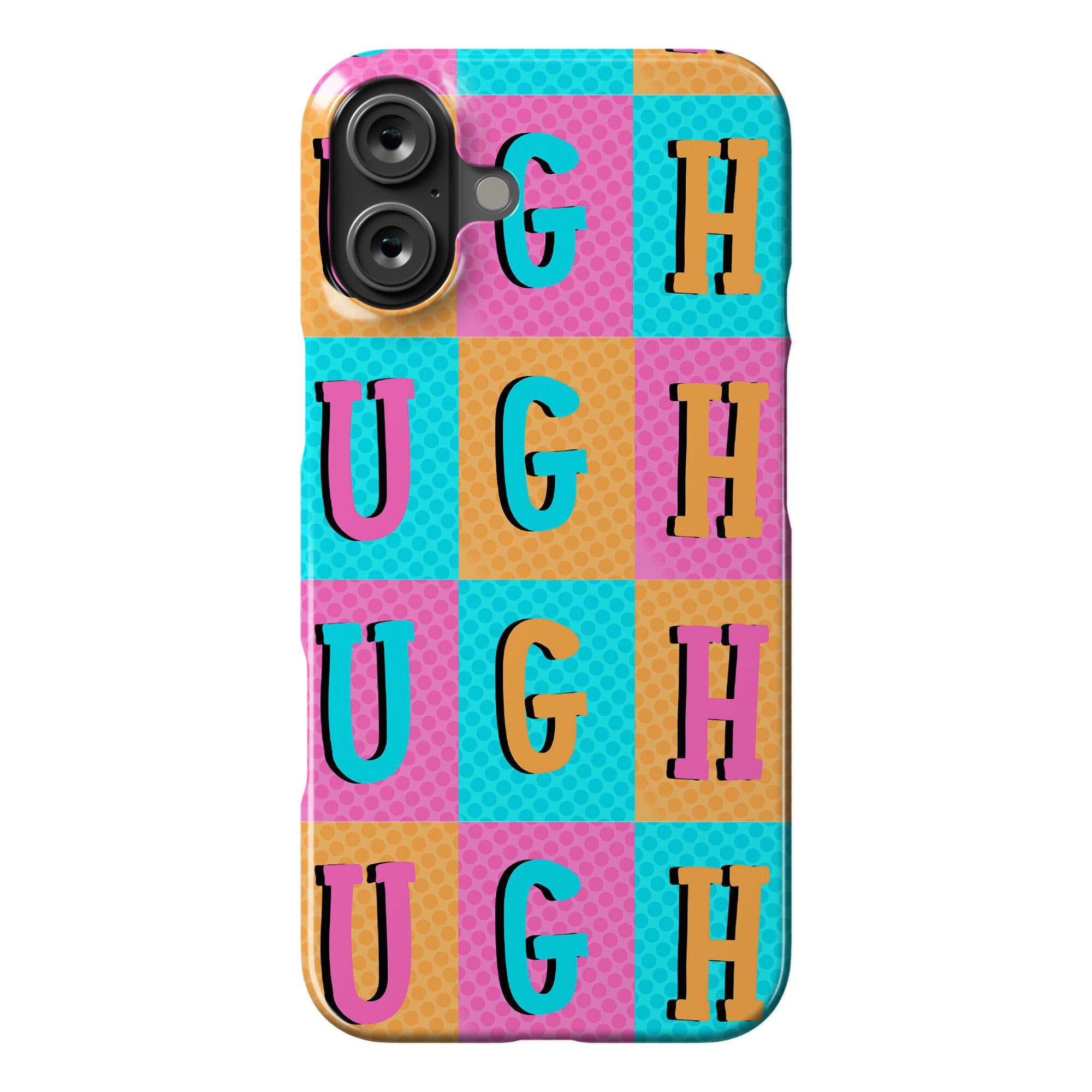 Ugh Pop Art Style Phone Case