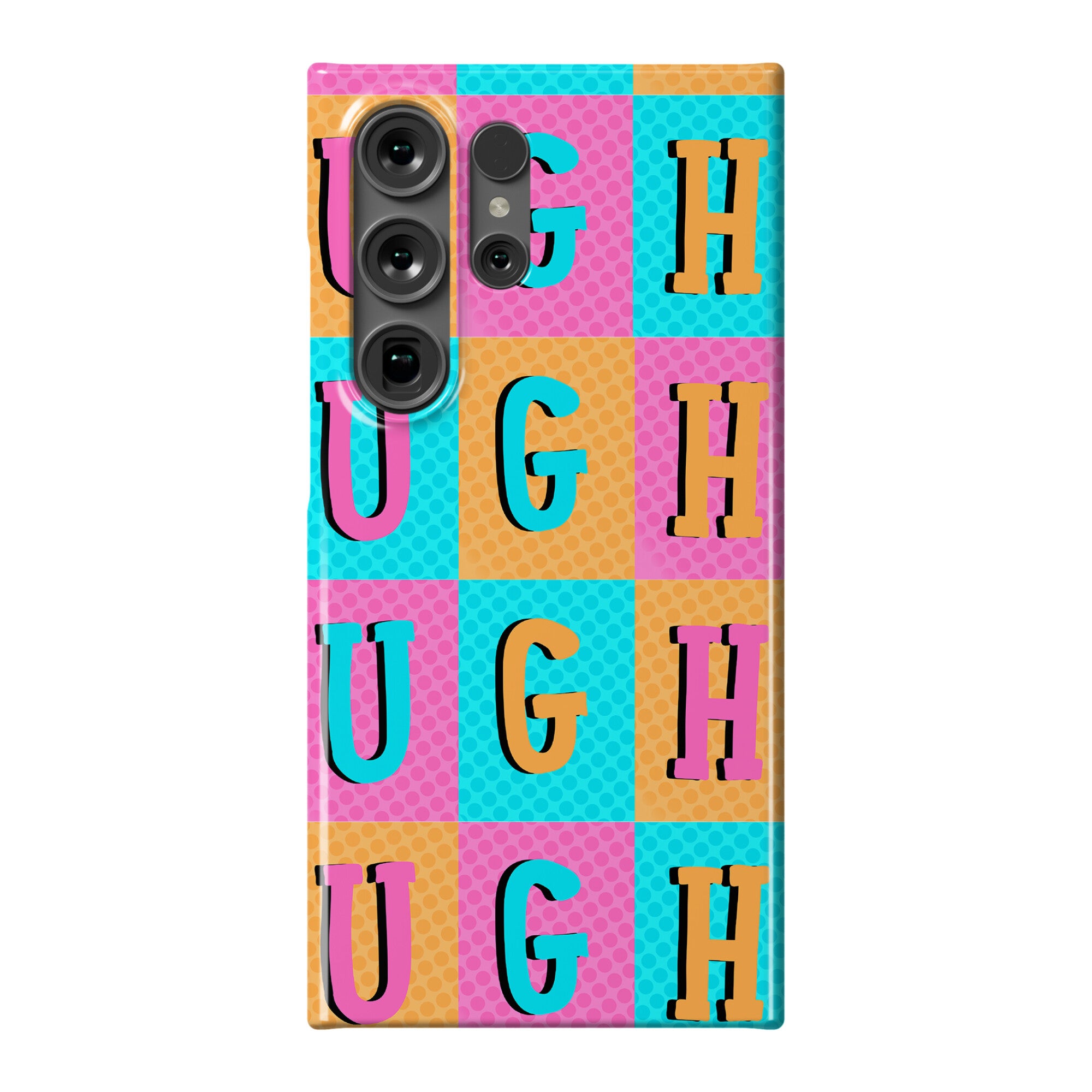 Ugh Pop Art Style Phone Case