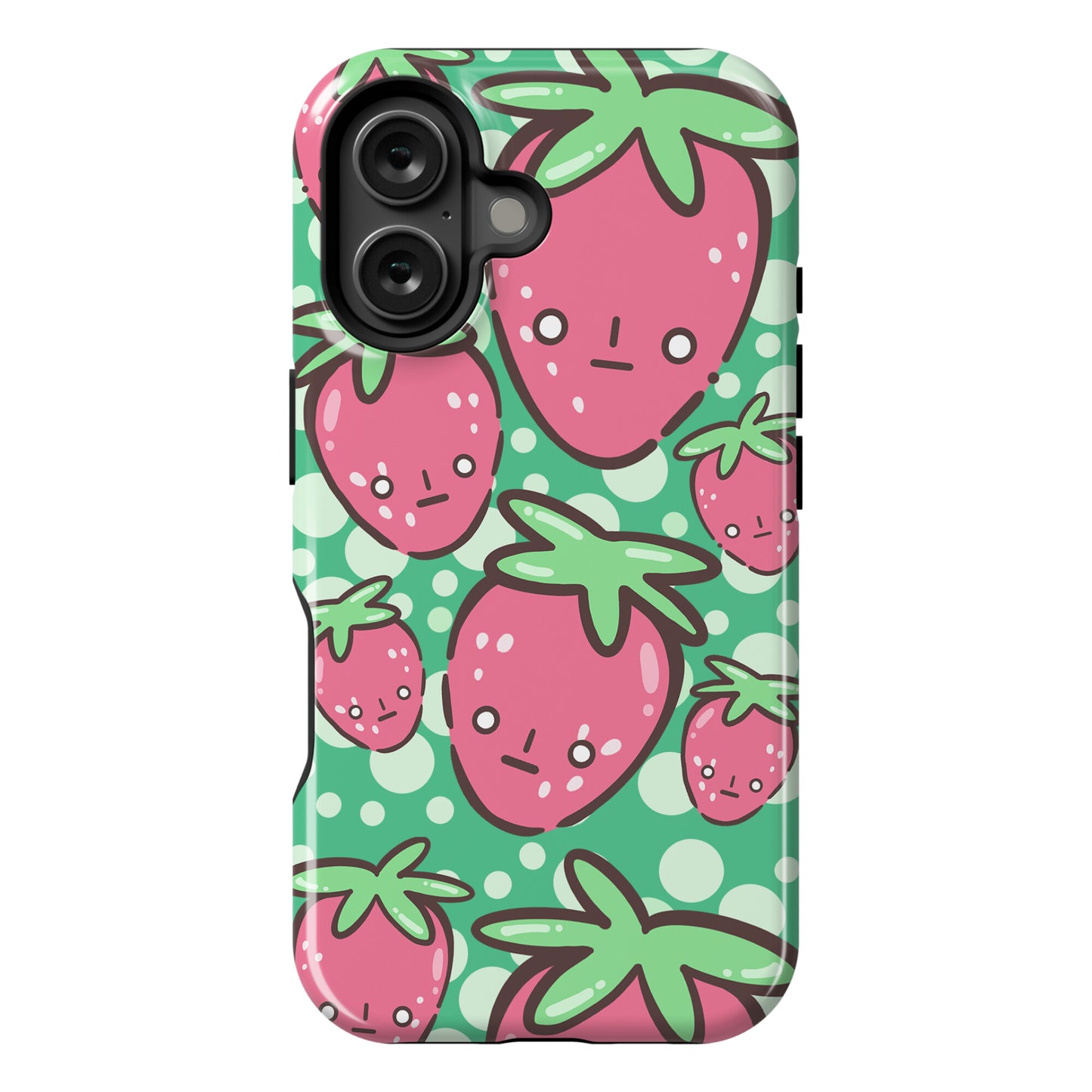 Indifferent Strawberries Phone Case