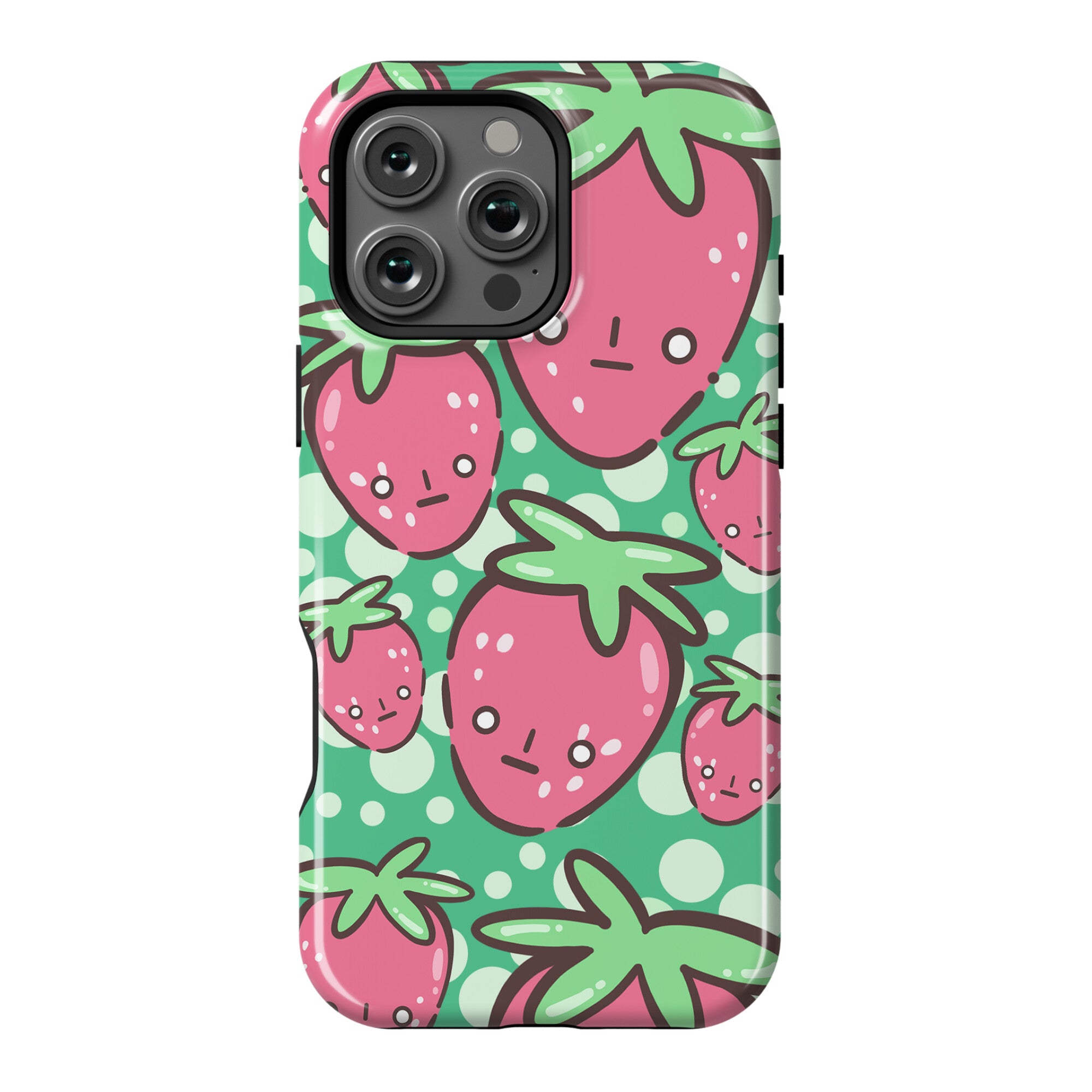 Indifferent Strawberries Phone Case
