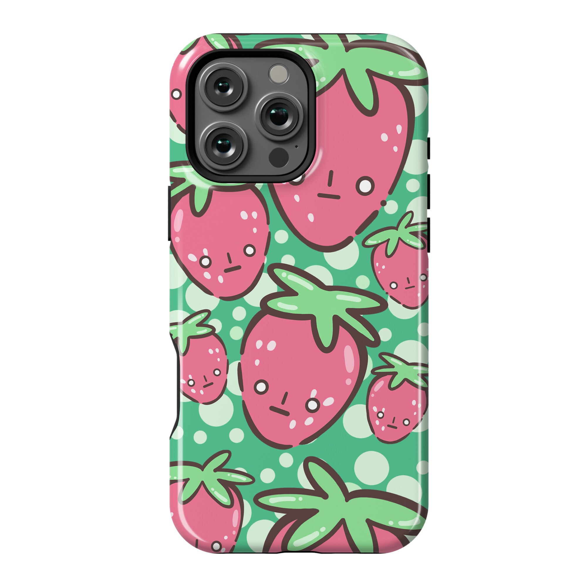 Indifferent Strawberries Phone Case