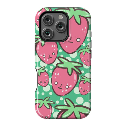Indifferent Strawberries Phone Case