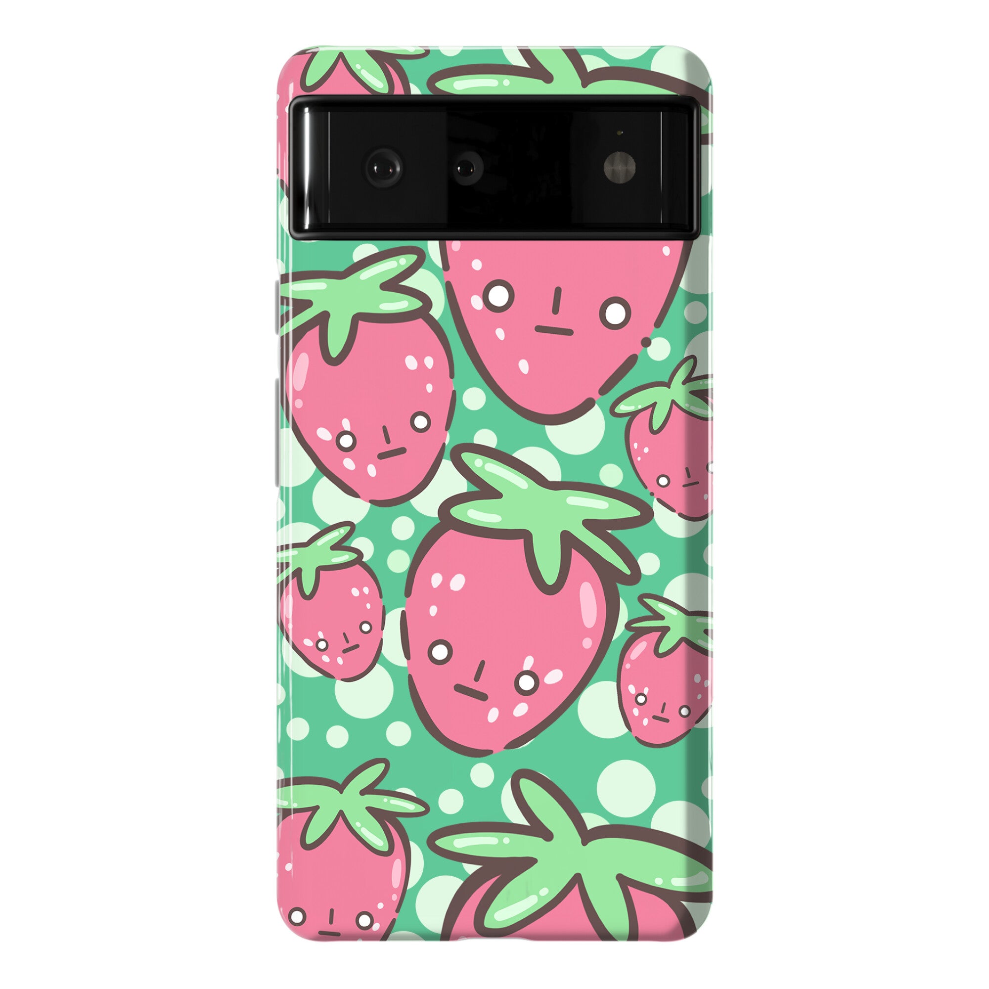 Indifferent Strawberries Phone Case