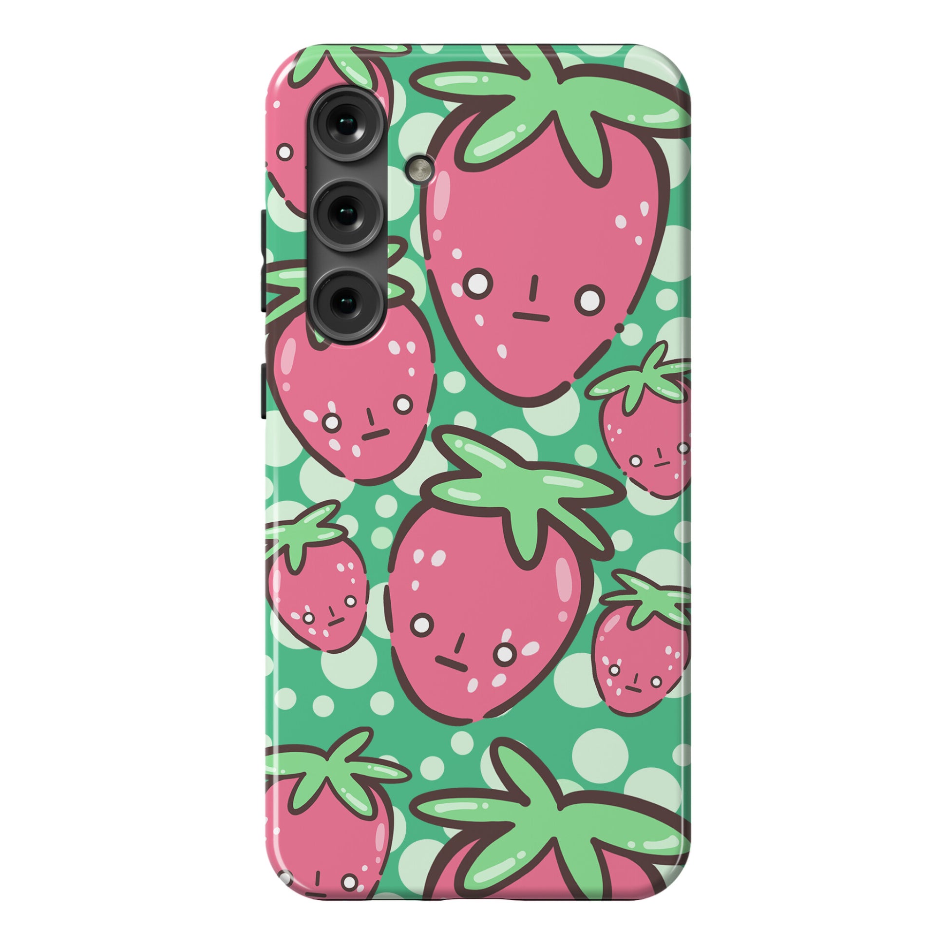 Indifferent Strawberries Phone Case