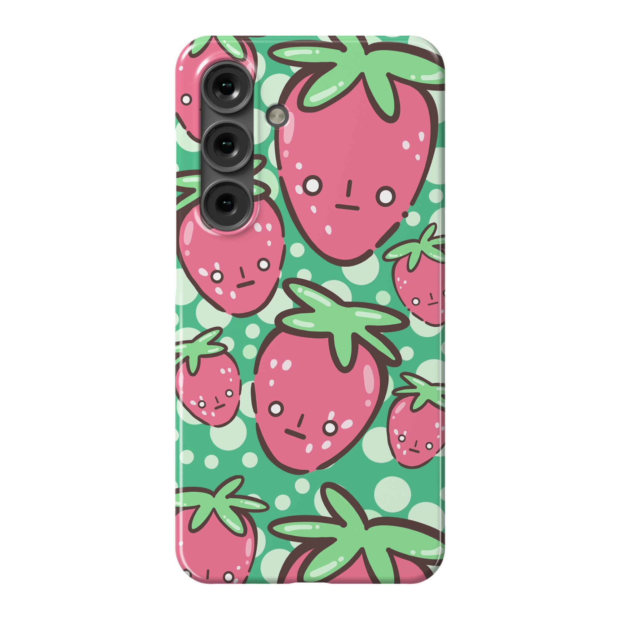 Indifferent Strawberries Phone Case