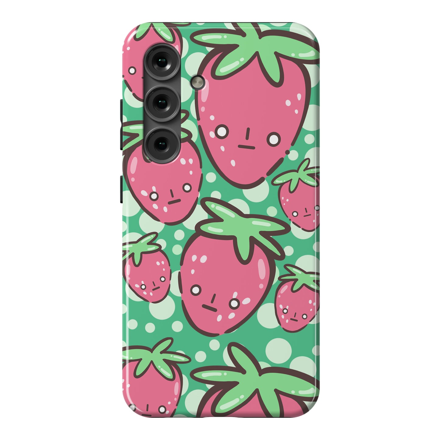 Indifferent Strawberries Phone Case