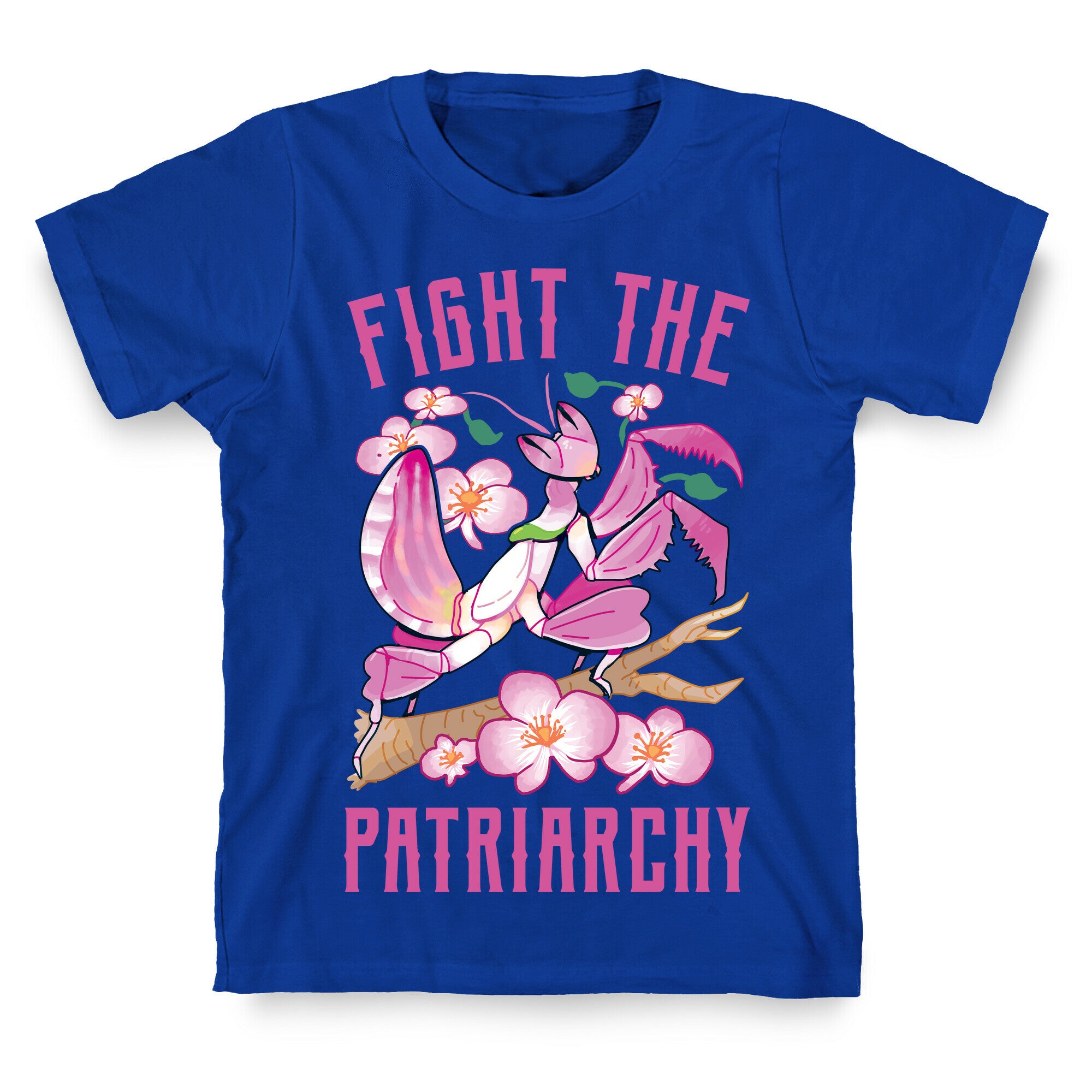 Fight The Patriarchy Orchid Mantis T-Shirt