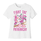 Fight The Patriarchy Orchid Mantis Women's Cotton Tee
