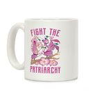 Fight The Patriarchy Orchid Mantis Coffee Mug