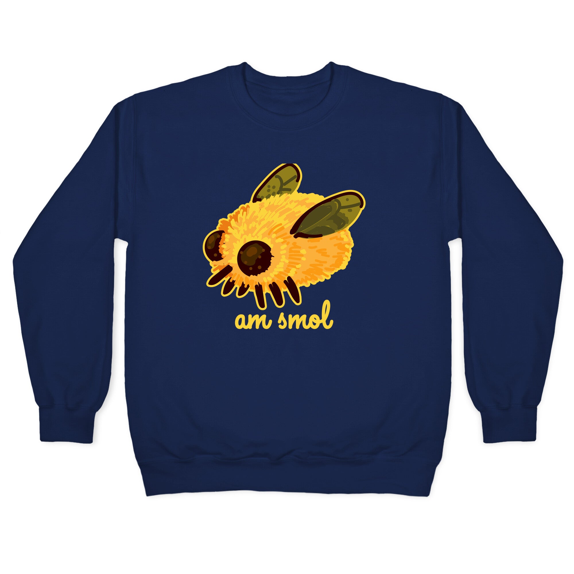 Am Smol Bee Fly Crewneck Sweatshirt