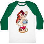 Pin-Up Tattoo Jessica Baseball Tee