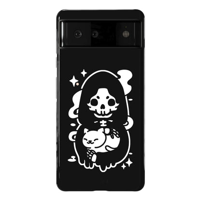 Death and Kitty Phone Case