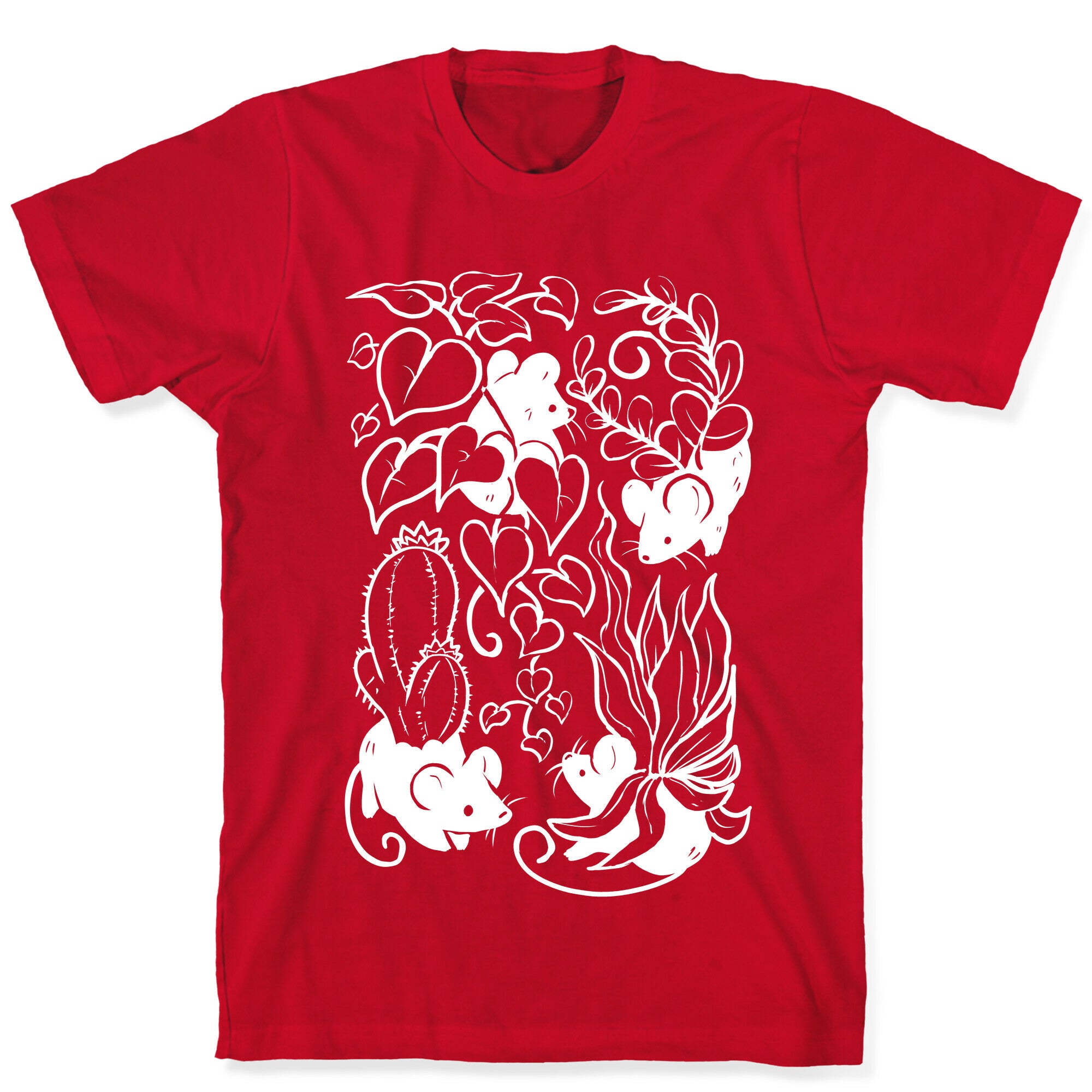 Mouse Plants T-Shirt