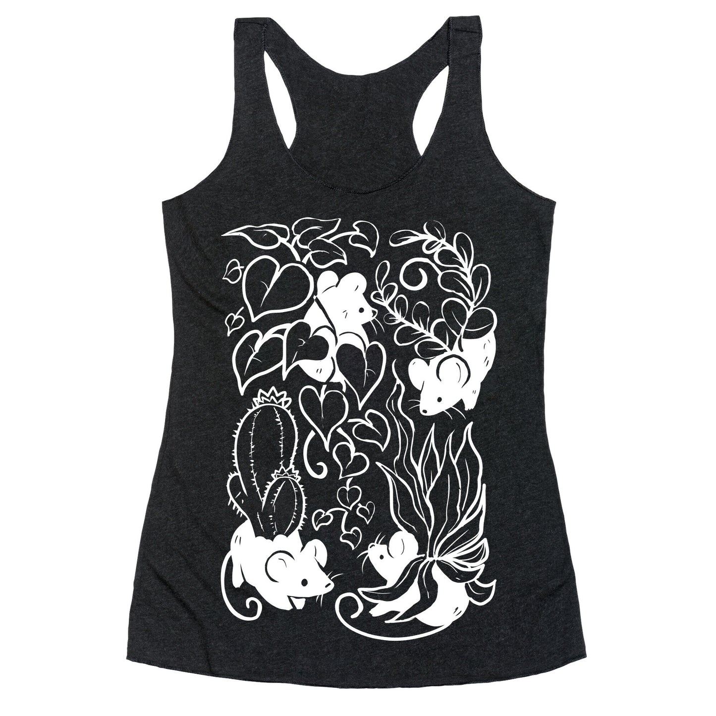 Mouse Plants Racerback Tank